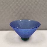 Glass bowl, by Lena Hansson for Hadeland glassworks Norway 1970s.