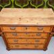 Commode art déco sapin massif 