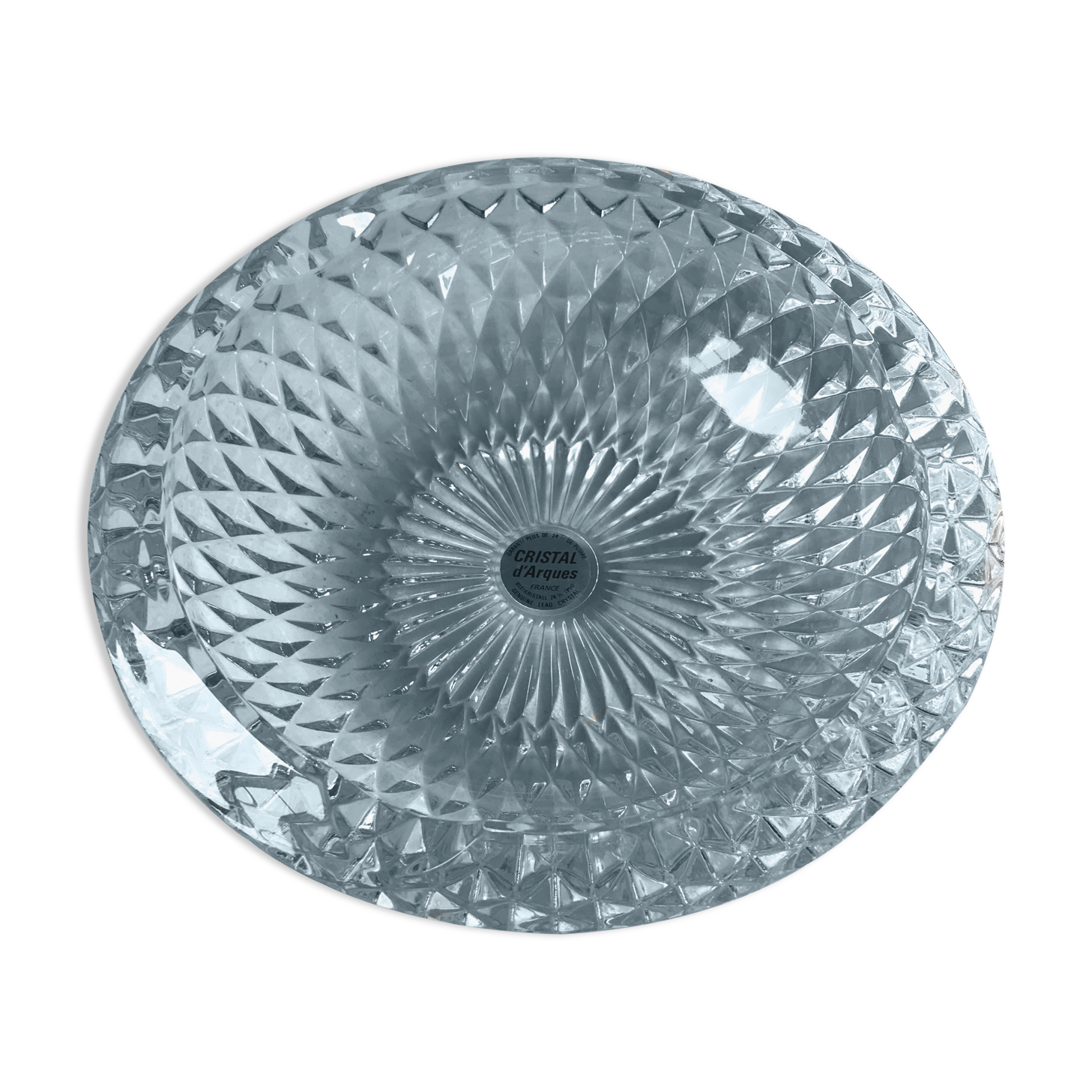 Vintage Arques crystal ashtray