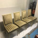 Suite of 4 Louis XVI-style chairs