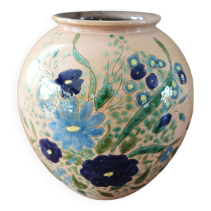 Vase boule vintage céramique