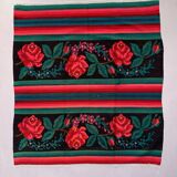 Vintage moldovan square kilim 150x135 cm