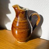 Small pitcher / carafe in glazed stoneware