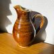 Small jug / glazed stoneware carafe