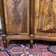 Art Deco buffet in mahogany, oak, and marble top.