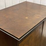 1930s English walnut sideboard