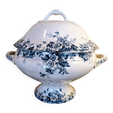 Large ironstone soup tureen St Amand and Hamage model Marie Louise
