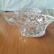 Chiseled glass fruit salad set