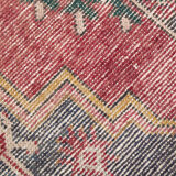 4x9 traditional hand-made vintage rug 284x134cm
