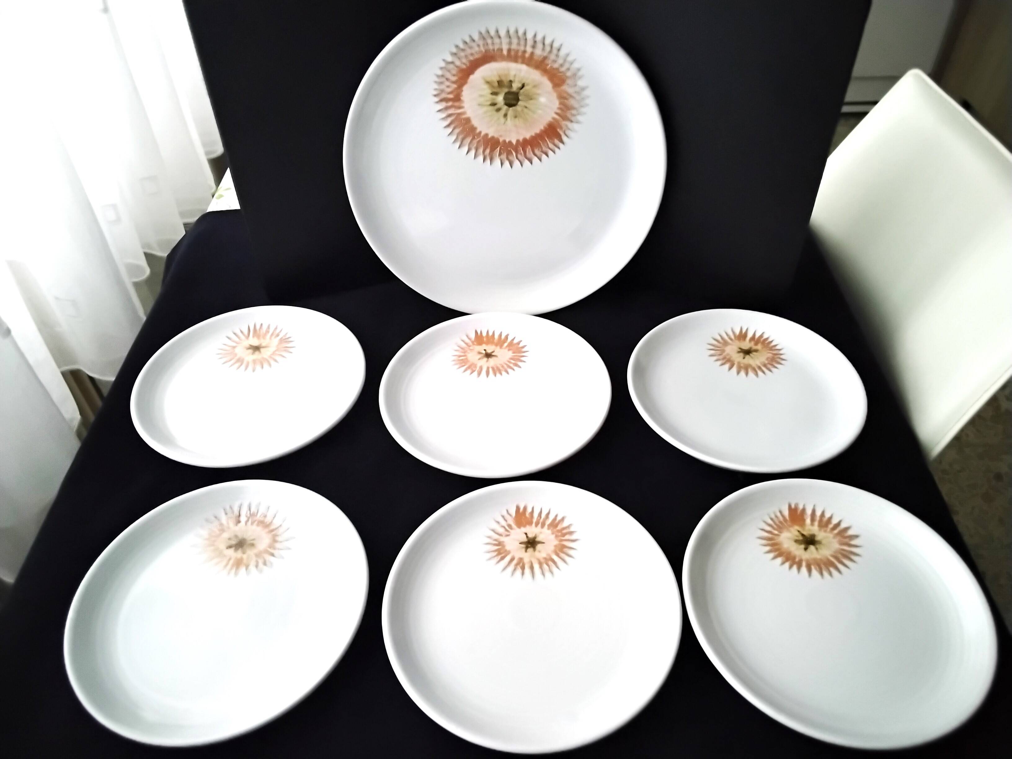 St Amand earthenware cake service 1713