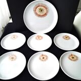 St Amand earthenware cake service 1713