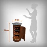 Mahogany bed, Empire style – late 19th century