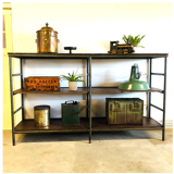 Steel shelf