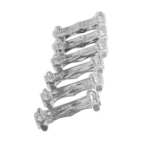 Lot de 6 porte couteaux en cristal