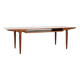 Table basse danoise du milieu du siècle en teck par Johannes Andersen pour Silkeborg