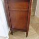 Louis XVI-style sideboard - 1 drawer - fluted legs - mahogany - solid wood