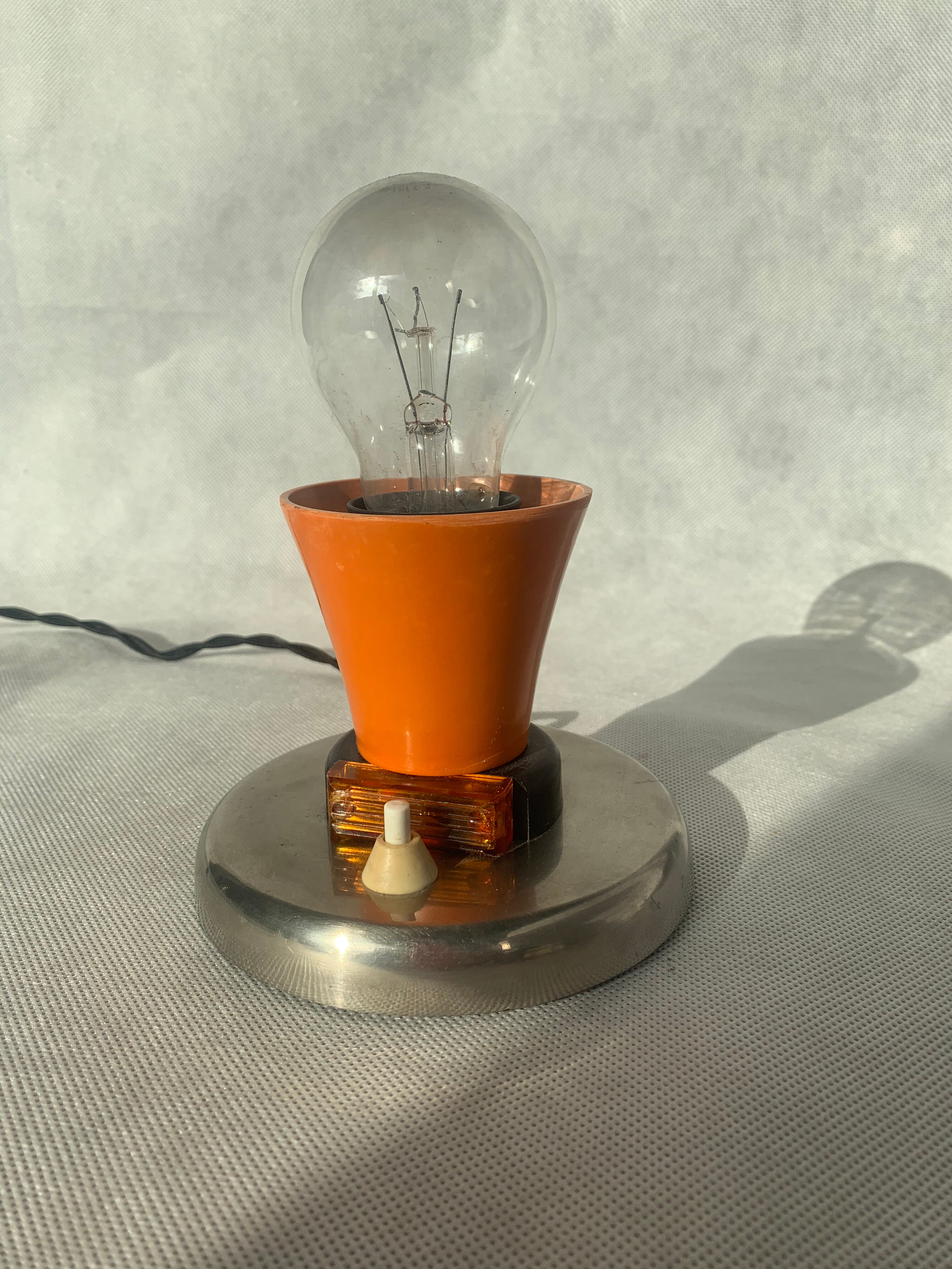 Lampe champignon vintage, années 1950
