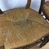Pair of mulched chairs