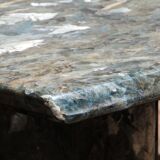 Vintage Italian natural stone Coffee Table – Elegant Long Design
