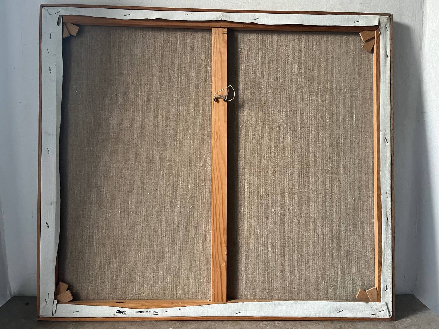 The colored roofs, knife technique, signed