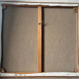 The colored roofs, knife technique, signed