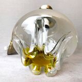 Italian Art Glass hanging lamp 1960s