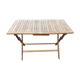 Teak garden table