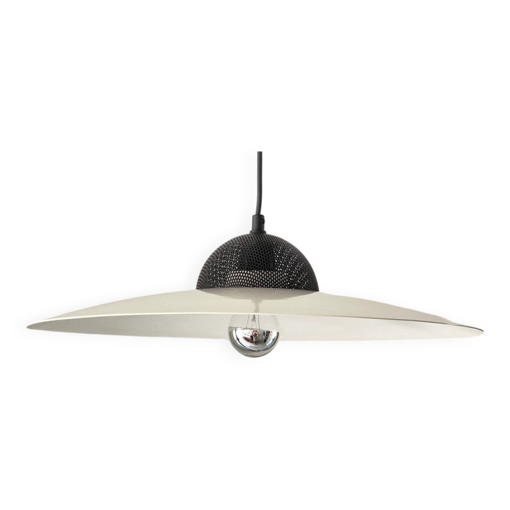 Aluminum Suspension Light, 1960s/70s