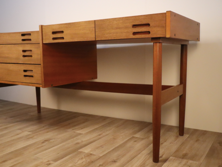 Scandinavian teak office 1960