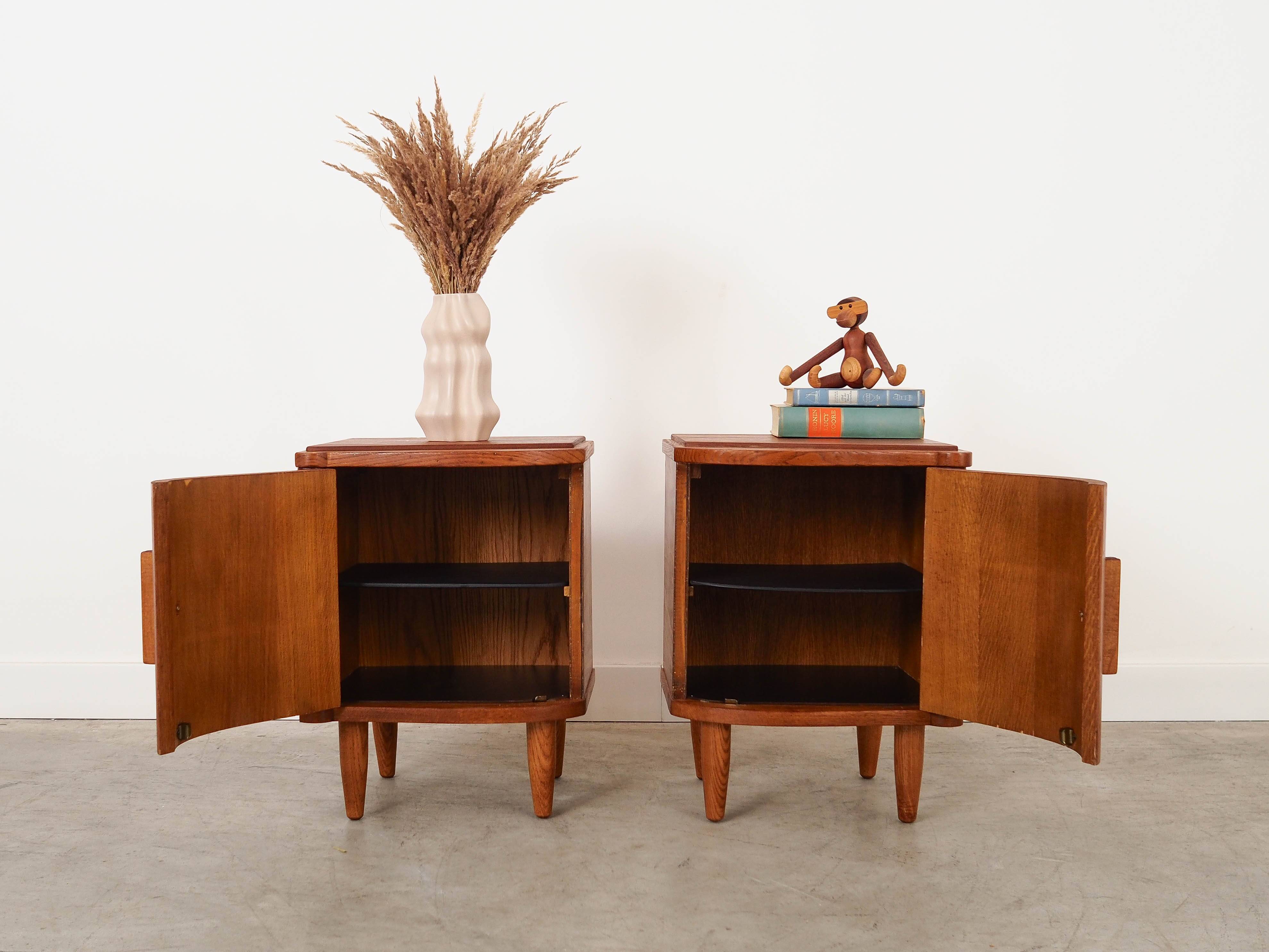 Set of bedside tables, Danish design, 1960s, made in Denmark