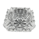 Cendrier carré en cristal