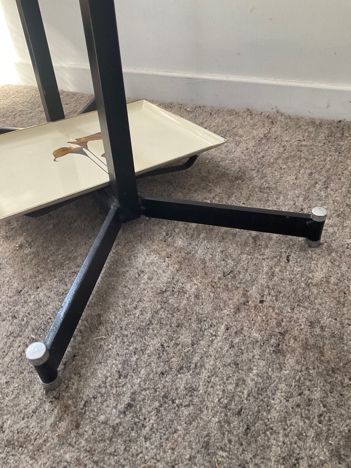 Vintage standing coat rack wardrobe from the 60s