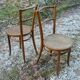 Paire de chaises bistrot 1900