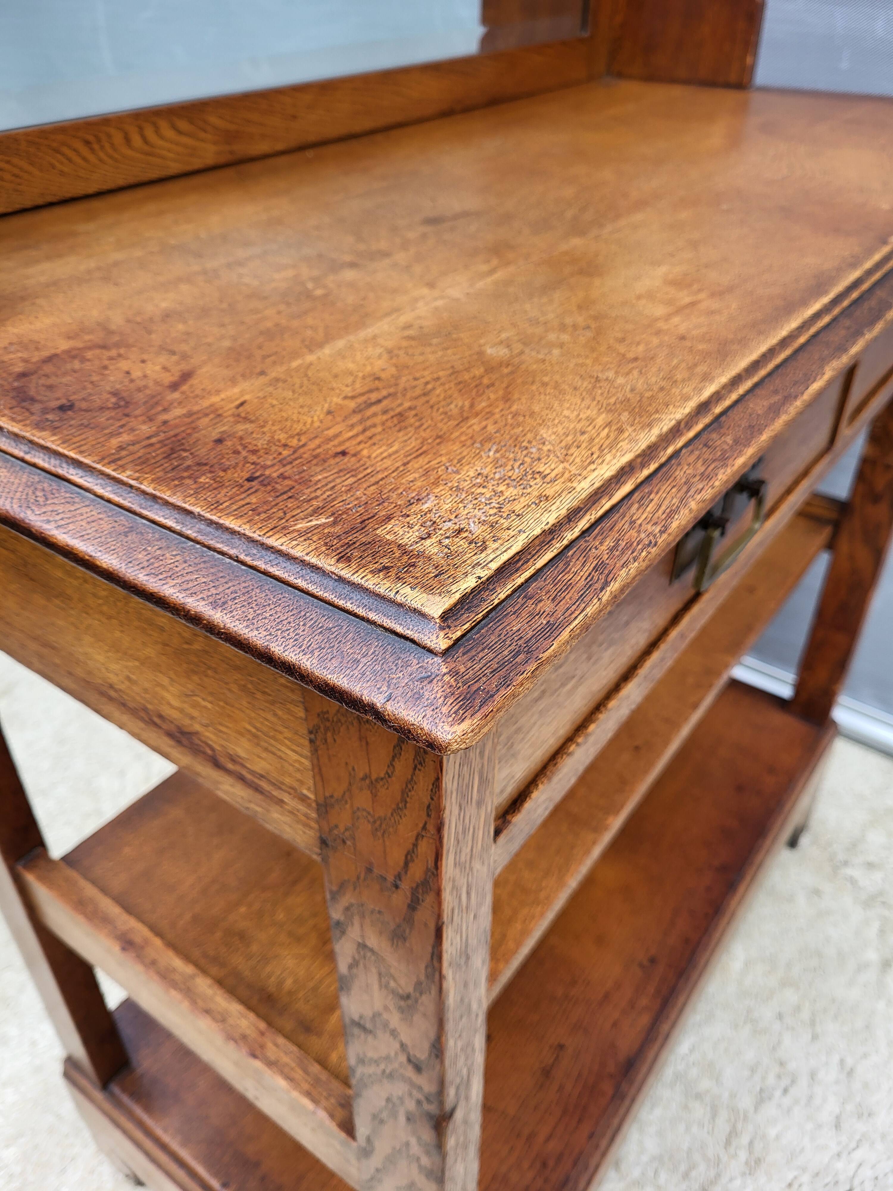 Art Nouveau 1900 Arts & Crafts Serving Trolley