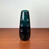Mid-century German glass vase by Karl Friedrich Glas, 1960s.
