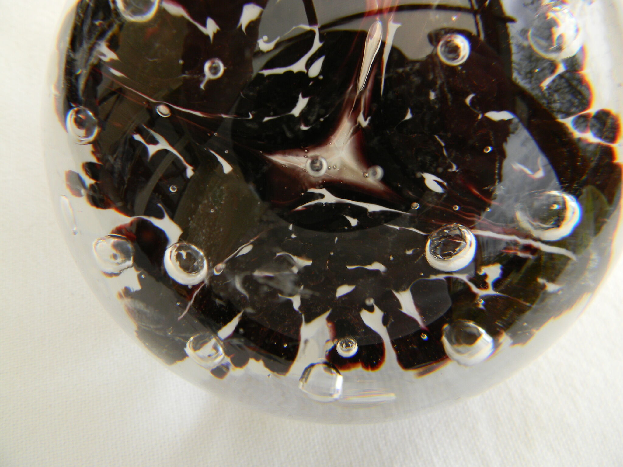 Ancient sulphide ball.