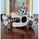 Léopard en céramique