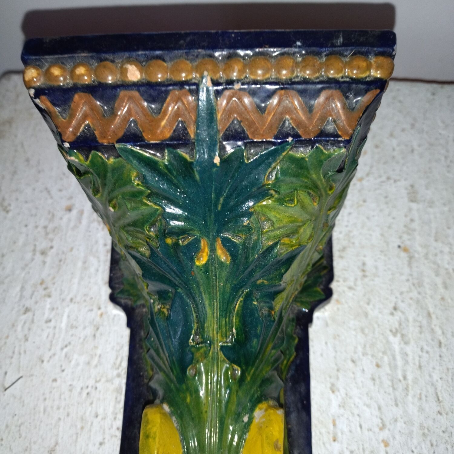 Console wall terracotta XVIIIth Naudet