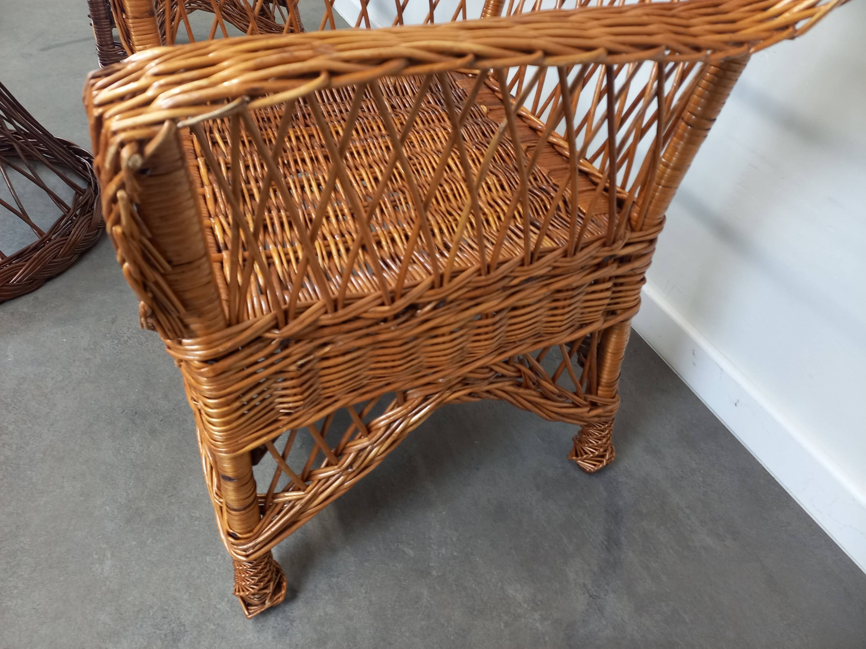 Rattan lounge