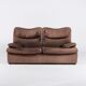 Vintage 2-seater sofa in aniline leather from the 1970s