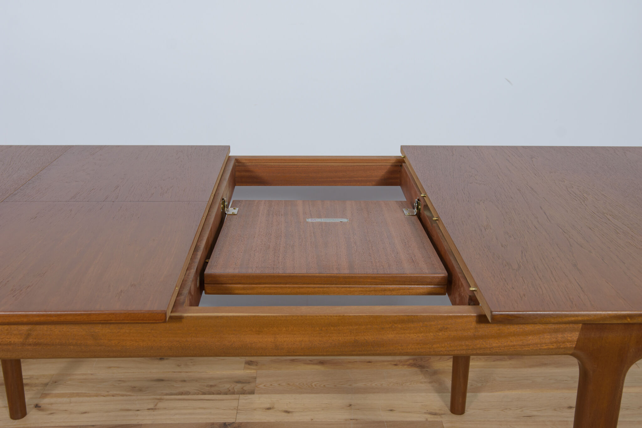 Teak extendable dining table from mcintosh, 1960s