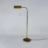 Mid Century Brass and Steel Classical Floorlamp, 1960s f