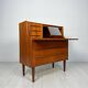 1960s Vintage Mid-Century Danish Teak Design Secretary