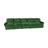 Vintage elemental sofa green velvet