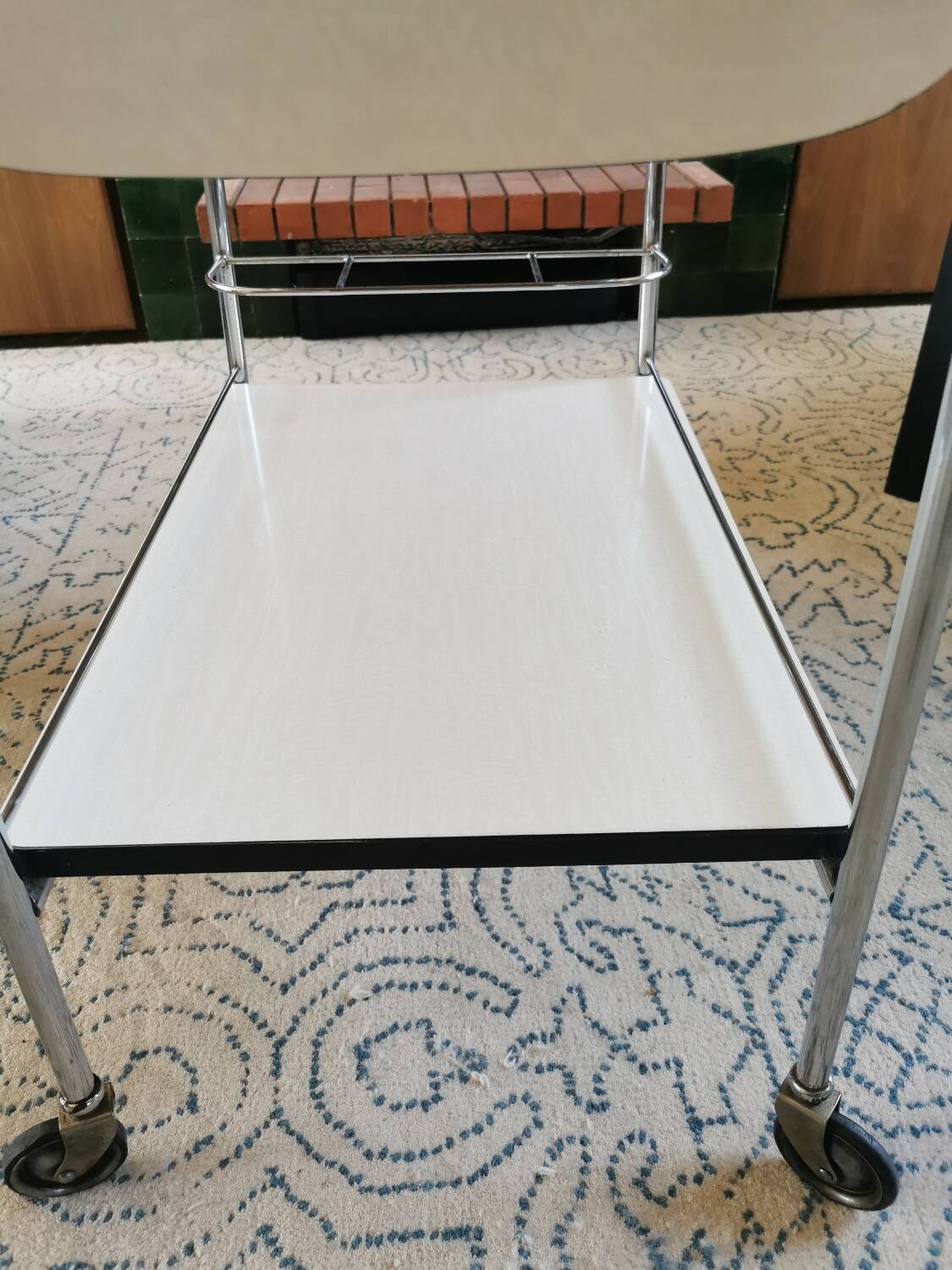 Vintage rolling trolley