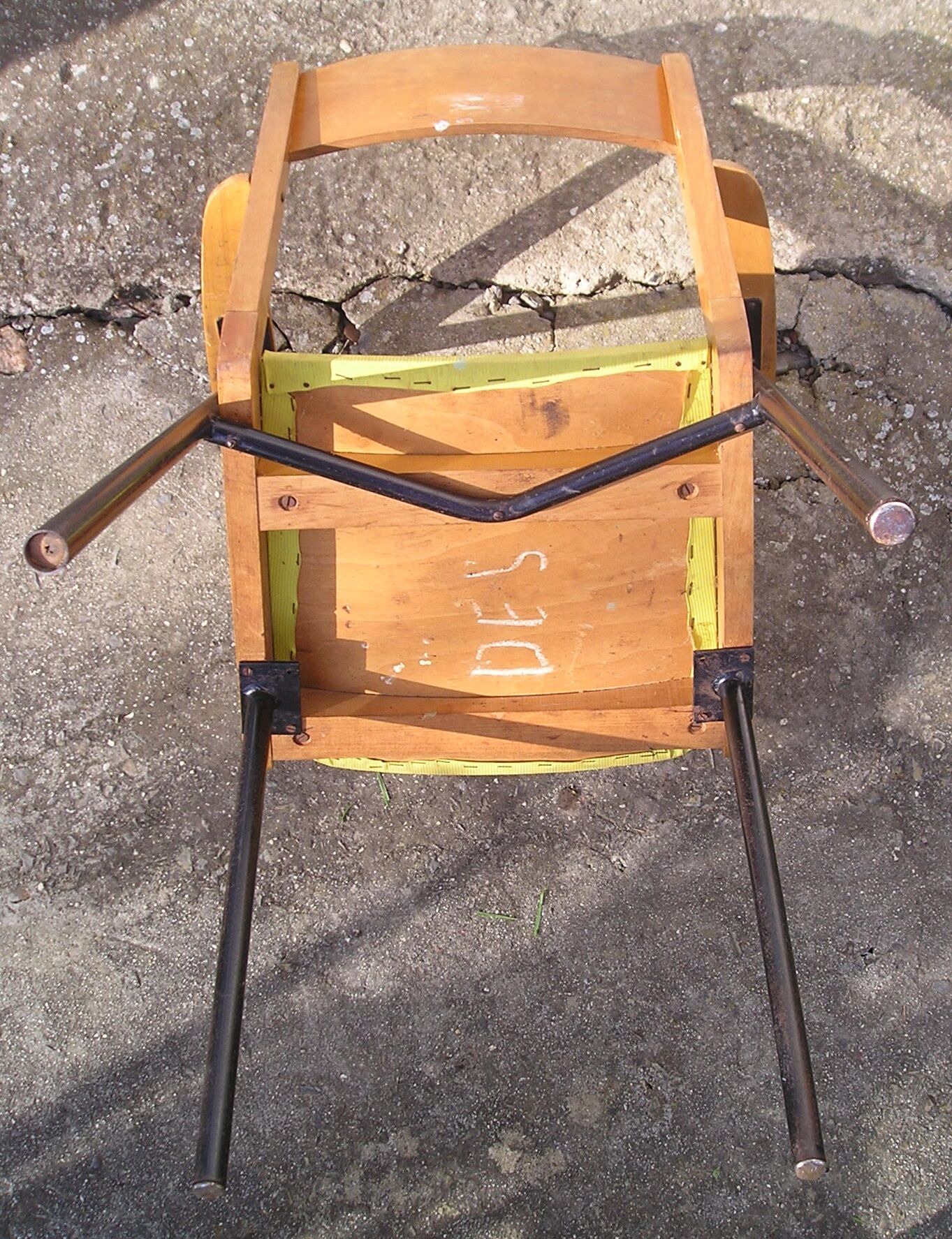Desk and its 60s chair