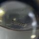 Set of 8 silver-plated metal teaspoons in Potfer Art Deco style.