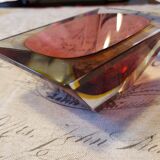 Sommerso pocket tray from Murano