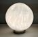 Spheric White Murano Blown Glass Table Lamp by La Murrina with Murrines