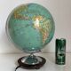 Vintage terrestrial globe 1965 German glass Columbus duo - 34 cm